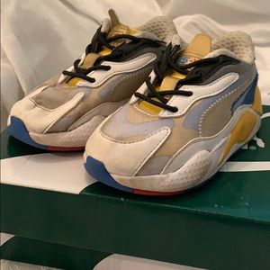 Puma RS-X3 Blue/Yellow/White (Toddler 6C)
